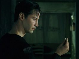 Keanu Reeves in Matrix del 1999