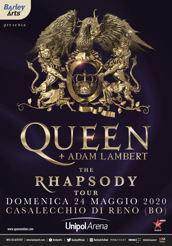 queen + adam lambert rhapsody tour