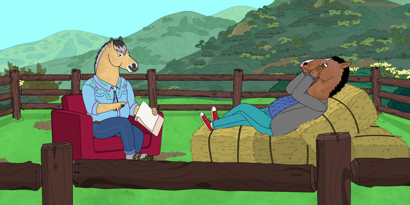 BoJack Horseman S06E01 copertina