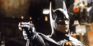 Bruce Wayne/Batman di Michael Keaton