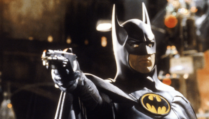 Bruce Wayne/Batman di Michael Keaton