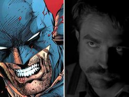 Batman e Robert Pattinson