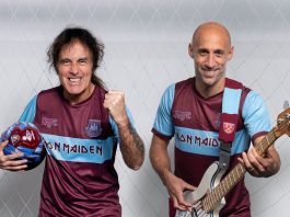 Steve Harris Iron Maiden West Ham