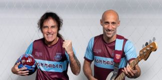 Steve Harris Iron Maiden West Ham