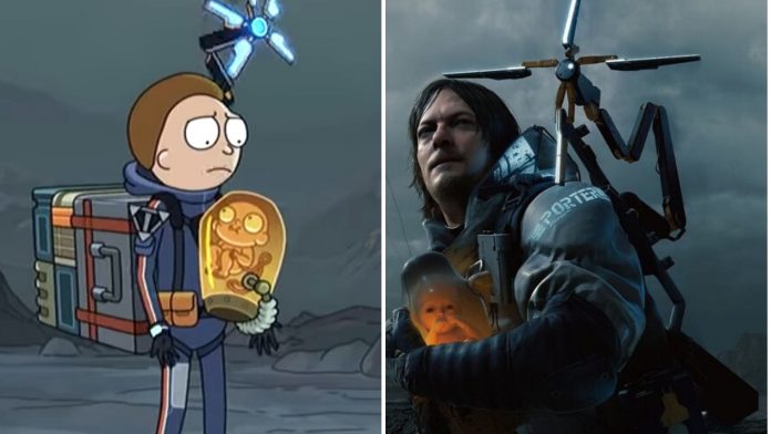 Death Stranding - Rick and Morty nella parodia