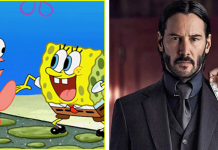 Keanu Reeves nel trailer di SpongeBob