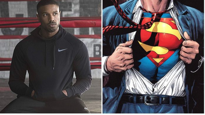 Superman e Michael B. Jordan