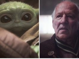 Baby Yoda e Herzog in The Mandalorian