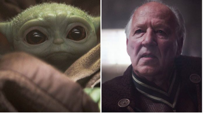 Baby Yoda e Herzog in The Mandalorian