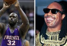 Shaquille O'Neal Stevie Wonder