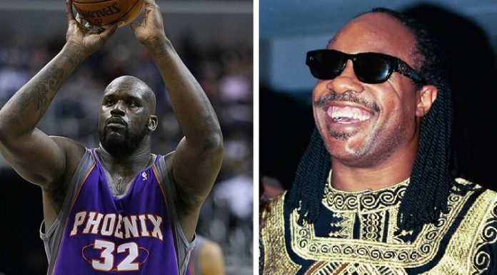 Shaquille O'Neal Stevie Wonder