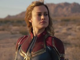 Brie Larson, Captain Marvel, Jimmy Kimmel