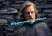 ThankyouRianJohnson - Luke Skywalker