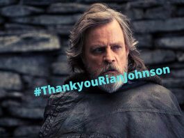 ThankyouRianJohnson - Luke Skywalker