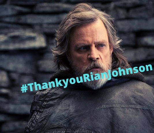 ThankyouRianJohnson - Luke Skywalker