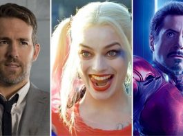cinema, Ryan Reynolds, Margot Robbie, Robert Downey JR.