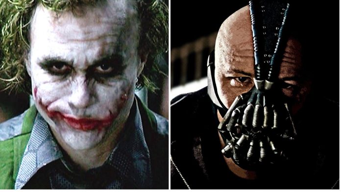 Joker e Bane il cavaliere oscuro