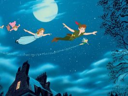Peter Pan e Wendy volano