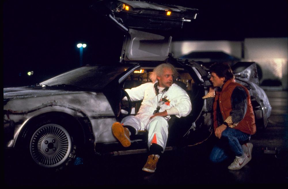 Ritorno al futuro, DeLorean