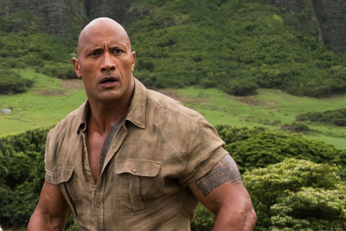 The Rock in Jumanji