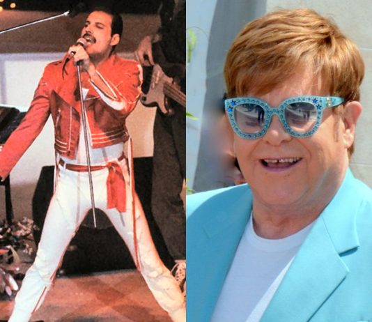 freddie mercury, elton john