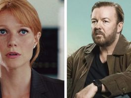 Gwyneth Paltrow e Ricky Gervais