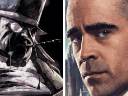 Il Pinguino Colin Farrell in The Batman