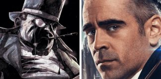 Il Pinguino Colin Farrell in The Batman