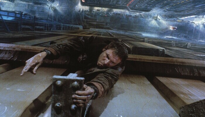 Harrison Ford in battaglia con un replicante