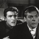 Vittorio Gassman e Marcello Mastroianni ne _I Soliti Ignoti_