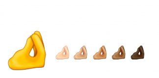 Emoji con il gesto italiano