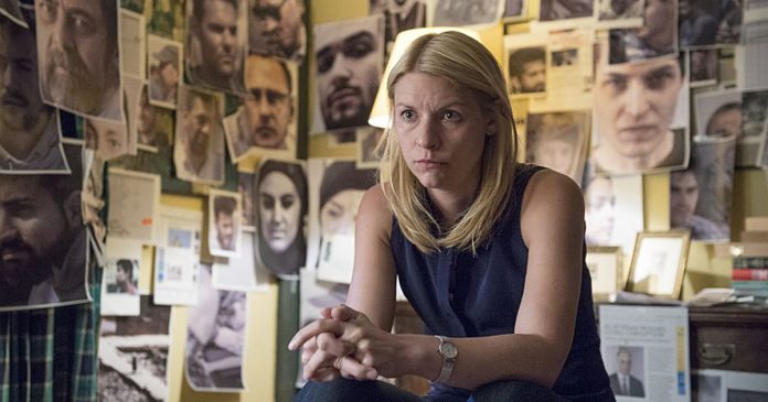 Carrie Mathison in Homeland - Caccia alla Spia