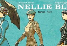 Nellie Bly: particolare della copertina