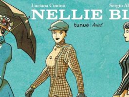 Nellie Bly: particolare della copertina