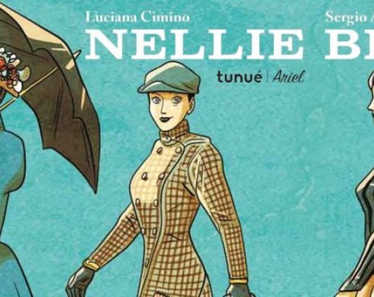 Nellie Bly: particolare della copertina