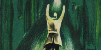 la copertina verde del libro Nightmare Alley