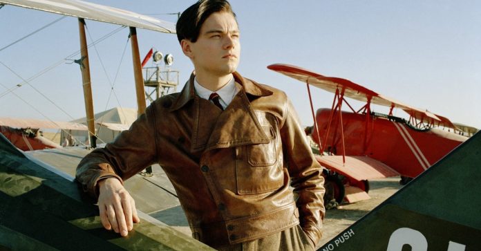 Leonardo DiCaprio in The Aviator