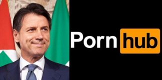 Giuseppe Conte, Coronavirus, Pornhub