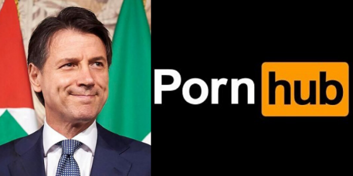 Giuseppe Conte, Coronavirus, Pornhub