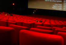 coronavirus e cinema: l'interno di una sala