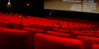 coronavirus e cinema: l'interno di una sala