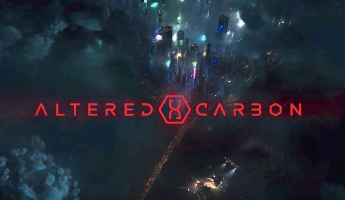 altered carbon: titoli di testa