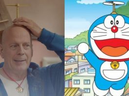 Bruce Willis e Doraemon