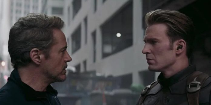 Avengers: Endgame, Tony e Cap