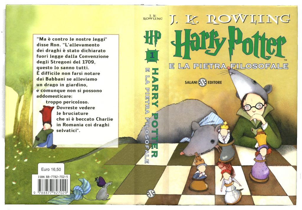 copertina harry potter e la pietra filosofale