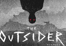 the outsider, particolare di copertina