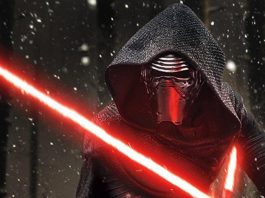 Kylo Ren in Star Wars: Il Risveglio della Forza