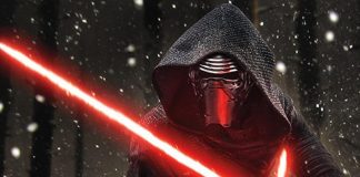Kylo Ren in Star Wars: Il Risveglio della Forza