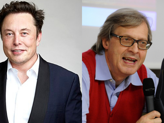 Elon Musk, Vittorio Sgarbi