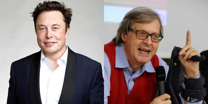 Elon Musk, Vittorio Sgarbi